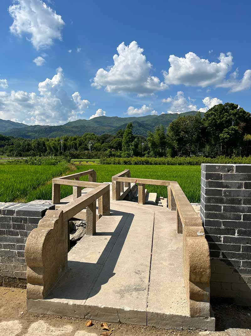 宣城花岗岩仿古石材景区使用案例