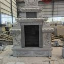宣城 芝麻灰高档墓碑、土墓，一套也支持定做
