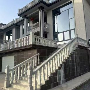 宣城 芝麻白别墅阳台栏杆，楼梯栏杆