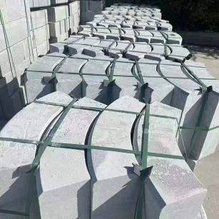 宣城 芝麻灰弧形路沿石