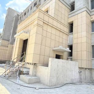 宣城 黄金麻干挂，工地实拍