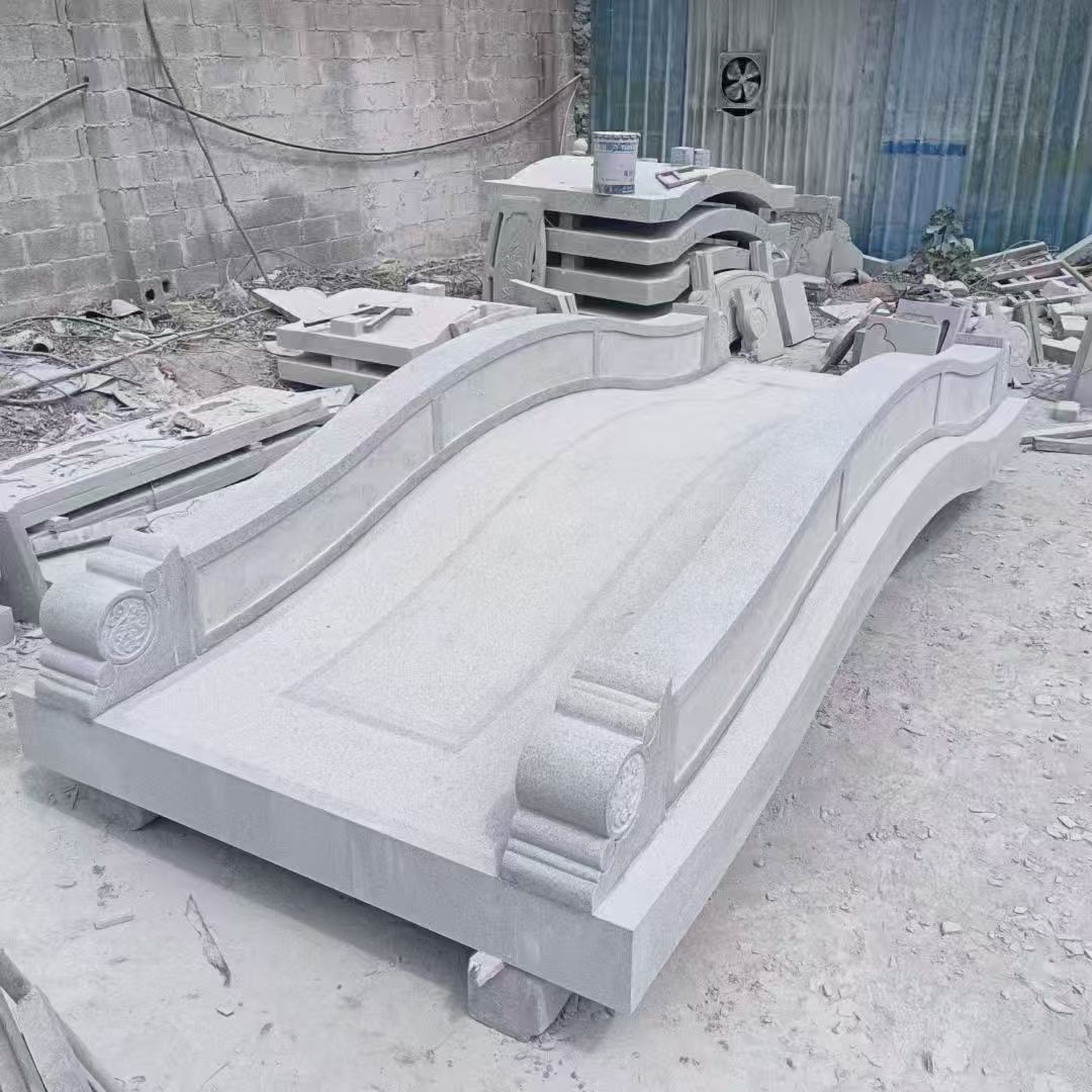 宣城 芝麻灰花岗岩园林景观 小石桥