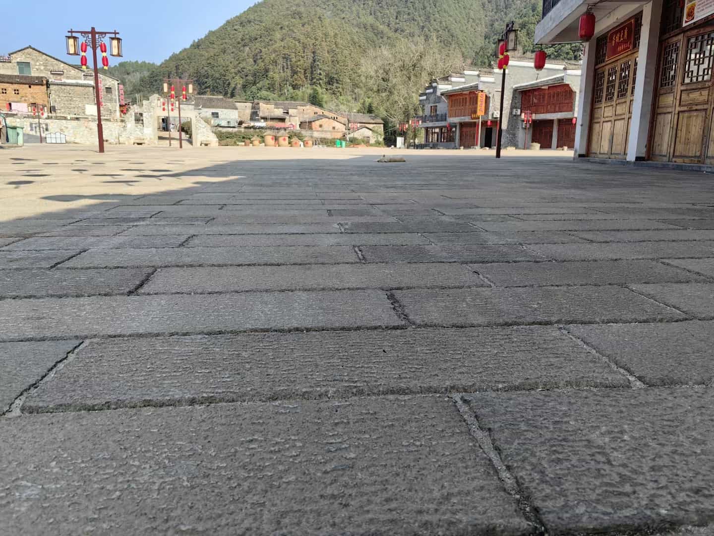 宣城仿古石铺装效果