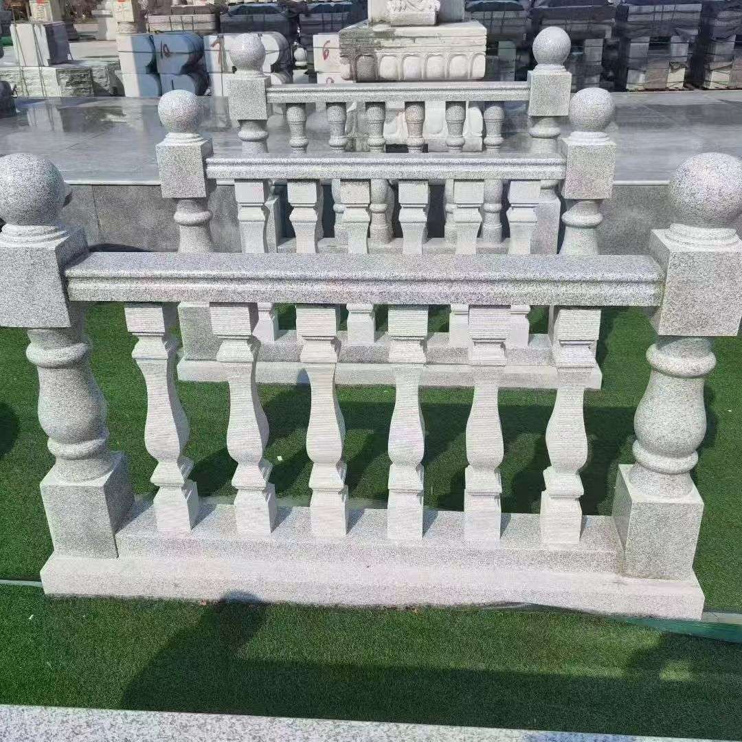 宣城 别墅石材栏杆特写