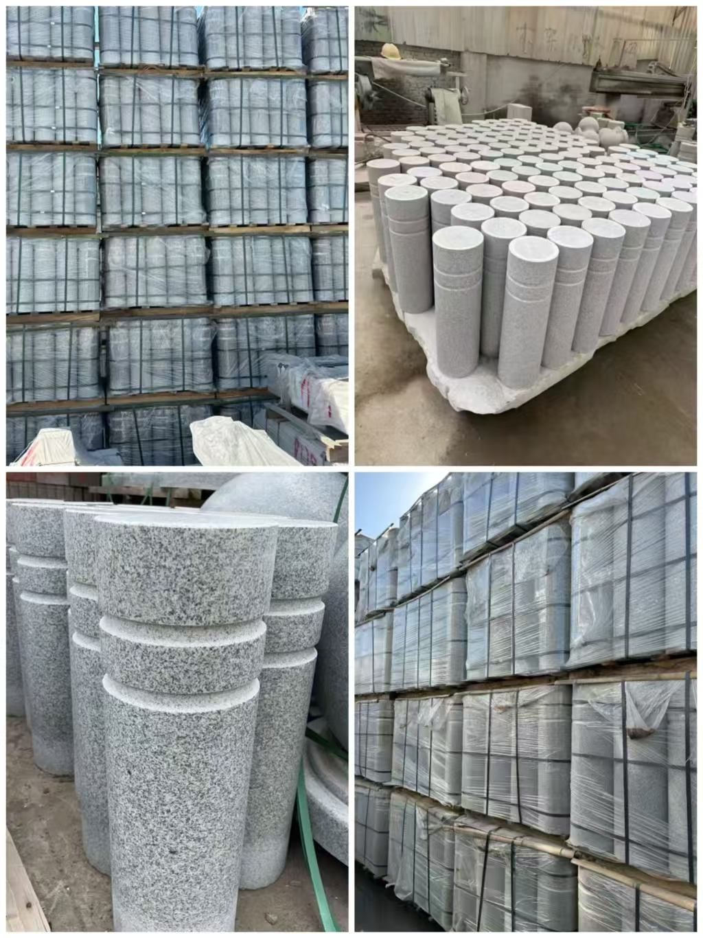 宣城 芝麻白花岗岩挡车柱、隔离柱多少钱