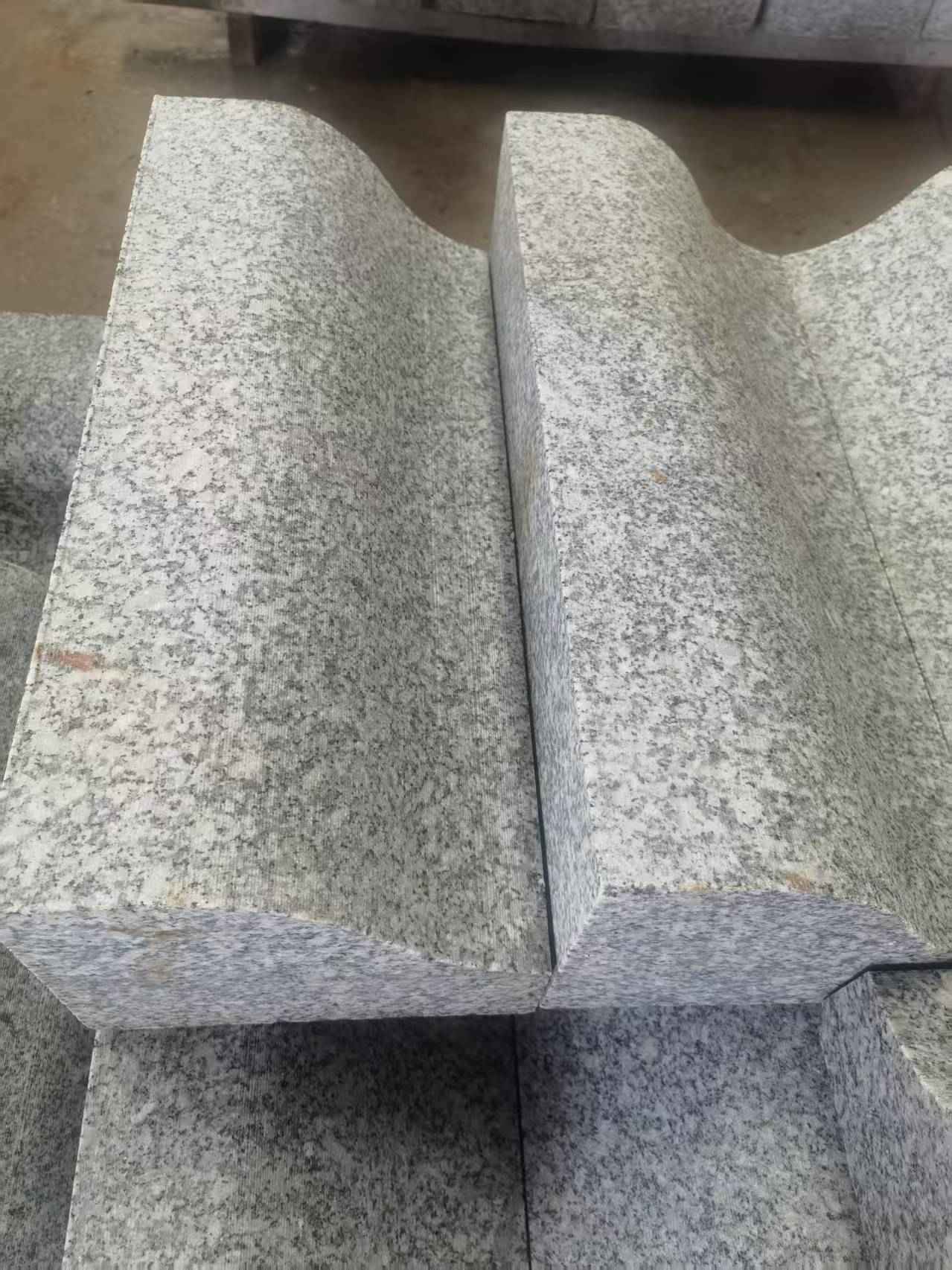 宣城芙蓉白S型拉丝面路沿石