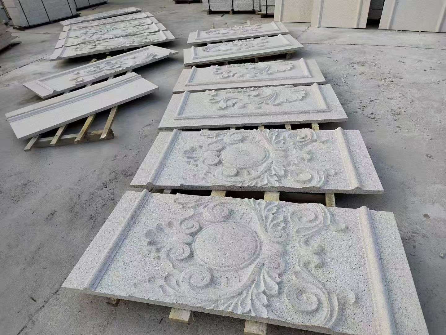 宣城 芝麻白干挂雕花板