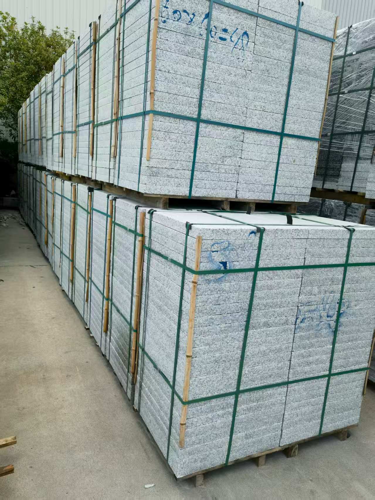 宣城 大花芙蓉白火烧成品，市政园林广场地铺石