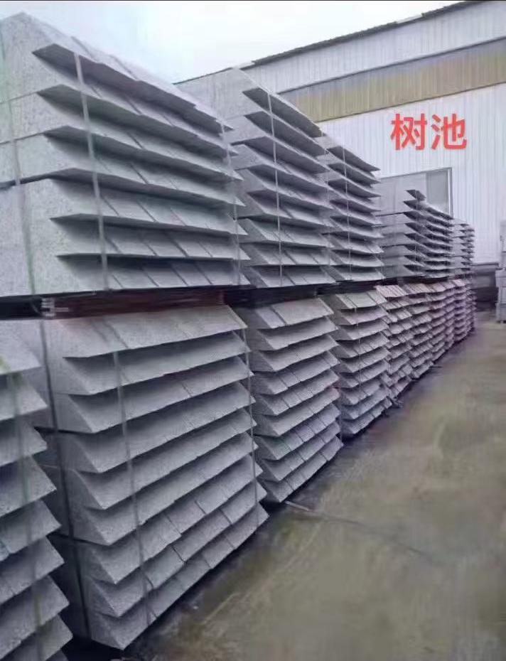 宣城 芝麻灰切头树池